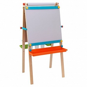 Детский двусторонний мольберт из дерева (KidKraft, 62026_KE)